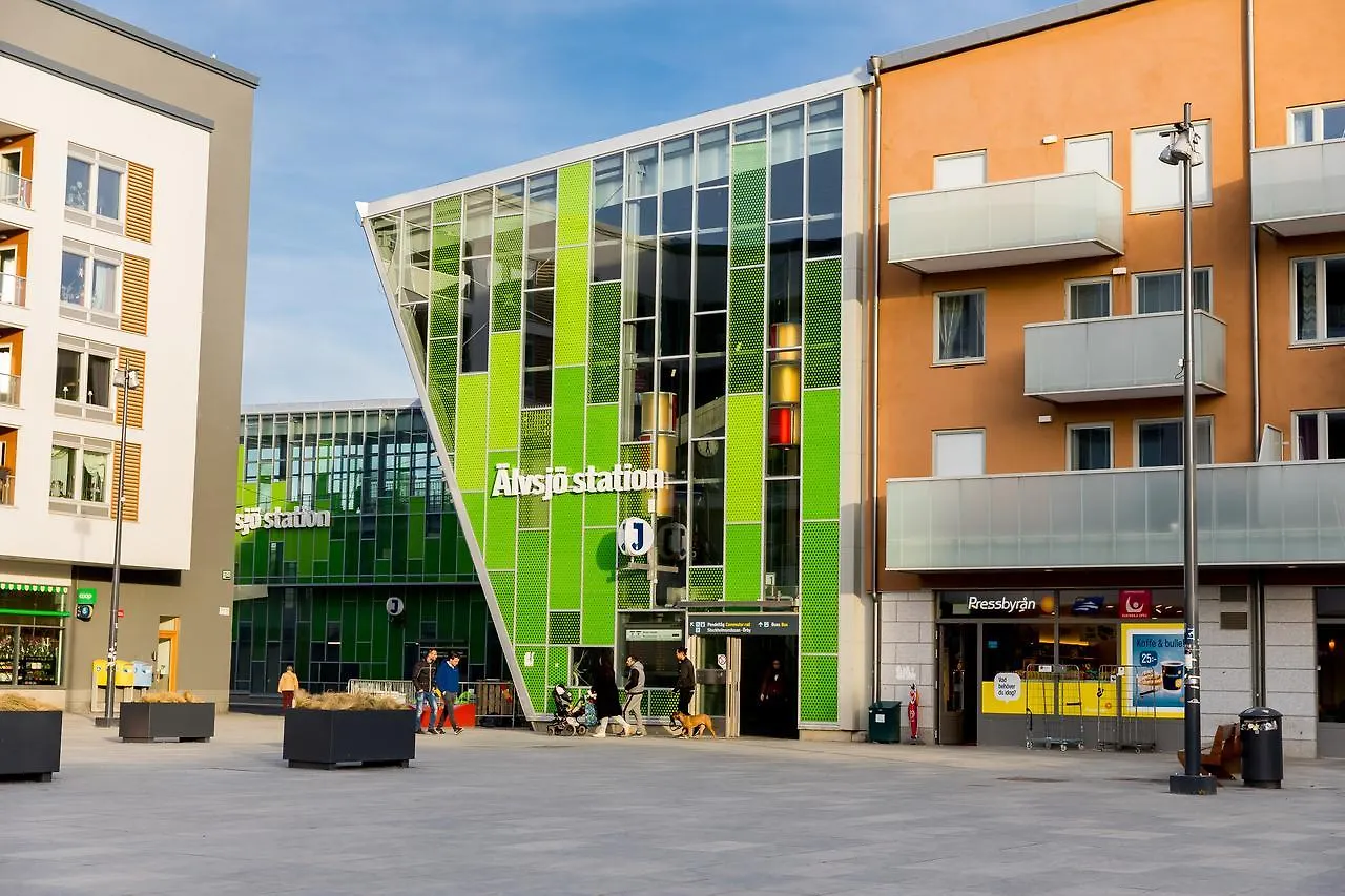 *** Lägenhetshotell ApartDirect Älvsjö Stockholm Sverige